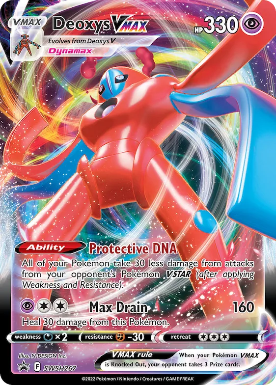 Deoxys VMAX #SWSH267 – Sword & Shield Promo Cards