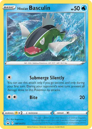 Hisuian Basculin #SWSH273 – Sword & Shield Promo Cards