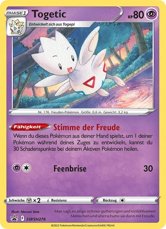 Togetic SWSH276 – SCSC Promokarten
