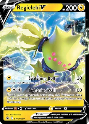 Regieleki V #SWSH280 – Sword & Shield Promo Cards