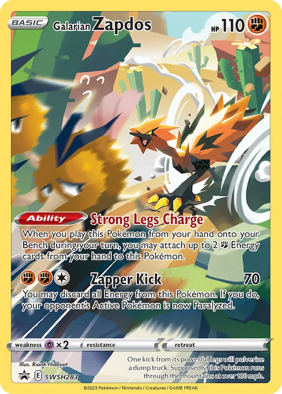 Galarian Zapdos #SWSH283 – Sword & Shield Promo Cards