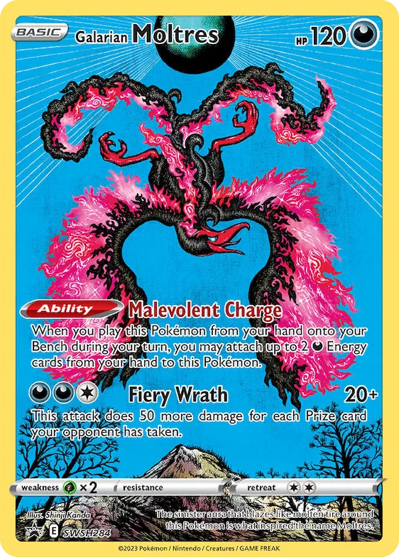 Galarian Moltres #SWSH284 – Sword & Shield Promo Cards
