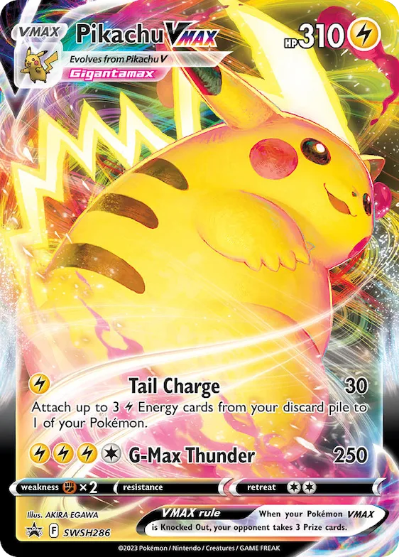 Pikachu VMAX #SWSH286 – Sword & Shield Promo Cards