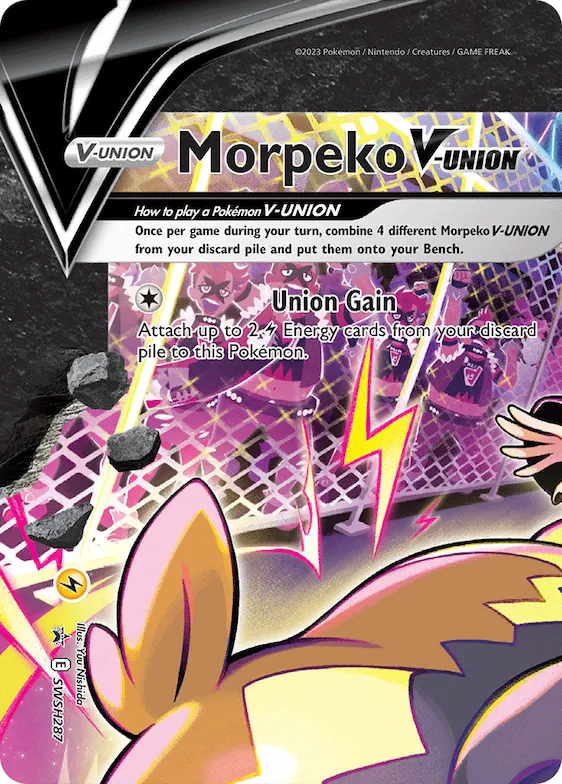 Morpeko V-UNION #SWSH287 – Sword & Shield Promo Cards