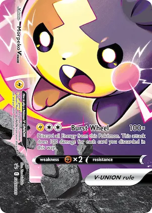 Morpeko V-UNION n° SWSH289 – Promo SWSH