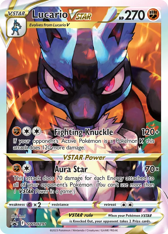 Lucario VSTAR #SWSH291 – Sword & Shield Promo Cards