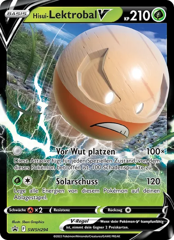 Hisui-Lektrobal V SWSH294 – SCSC Promokarten