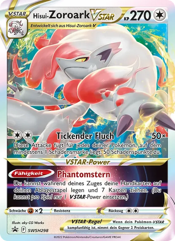 Hisui-Zoroark VSTAR SWSH298 – SCSC Promokarten