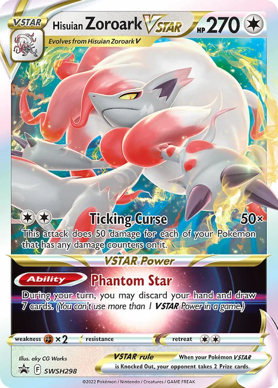 Hisuian Zoroark VSTAR #SWSH298 – Sword & Shield Promo Cards