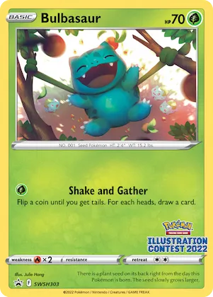 Bulbasaur n° SWSH303 – Promo SWSH