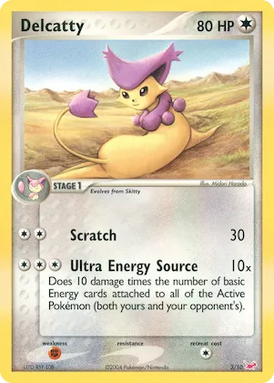 Delcatty #3 – EX Trainer Kit Latias