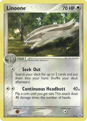 Linoone #3 – EX Trainer Kit Latios