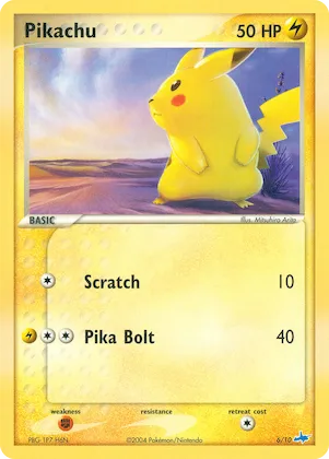 Pikachu 6 – EX Kit dresseur (Latios)