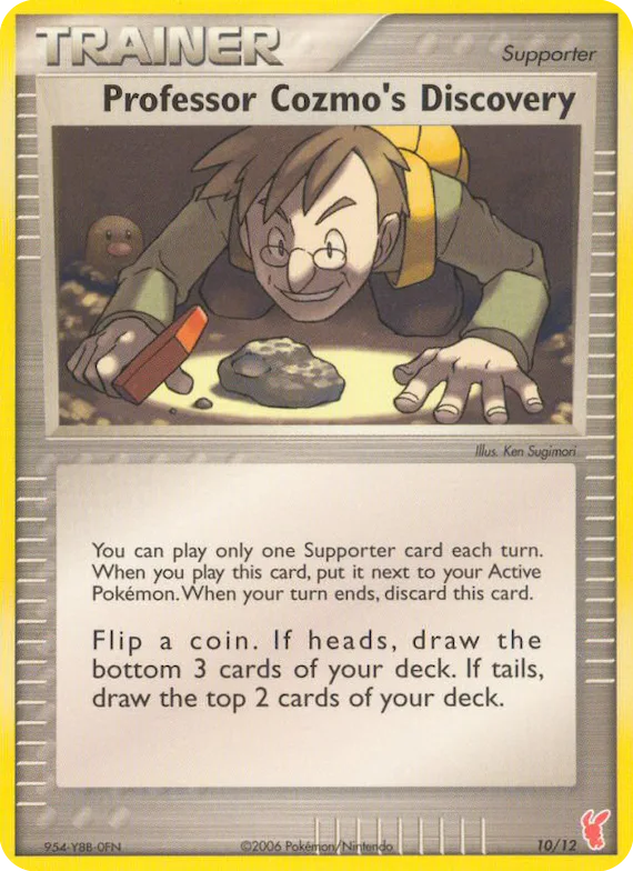 Professor Cozmo's Discovery #10 – EX Trainer Kit 2: Plusle & Minun