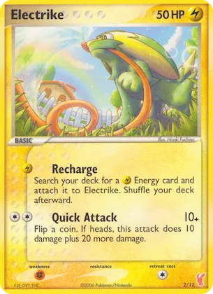 Electrike #2 – EX Trainer Kit 2: Plusle & Minun