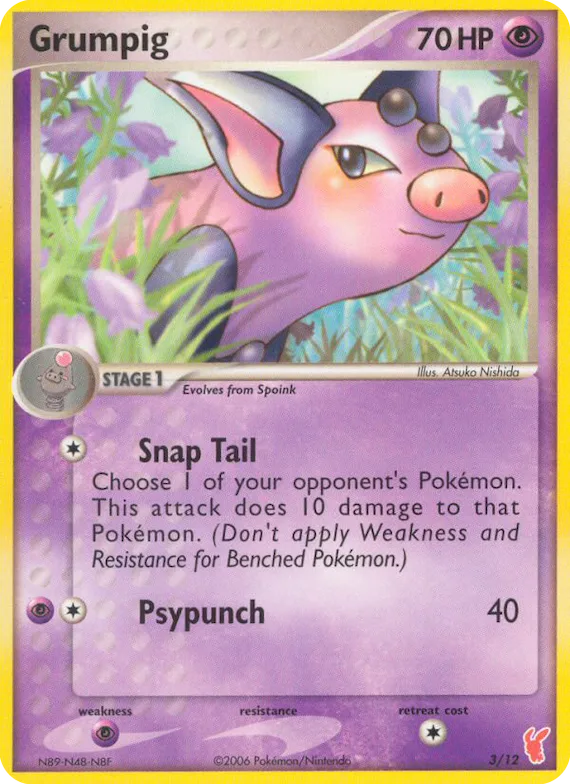 Grumpig #3 – EX Trainer Kit 2: Plusle & Minun