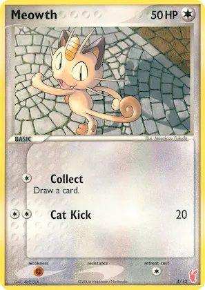Meowth #4 – EX Trainer Kit 2: Plusle & Minun