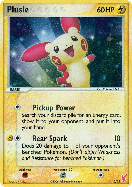 Plusle #6 – EX Trainer Kit 2: Plusle & Minun