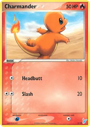 Charmander #2 – EX Trainer Kit 2 Minun