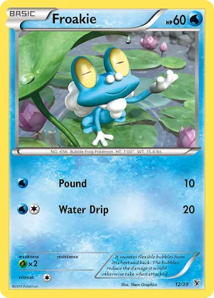 Froakie #12 – Kalos Starter Set