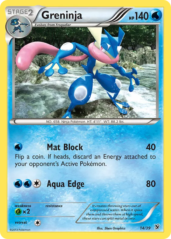 Greninja #14 – Kalos Starter Set