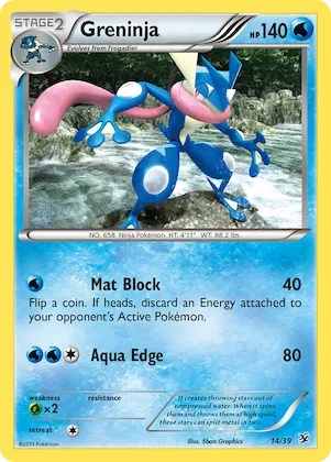 Greninja #14 – Kalos Starter Set