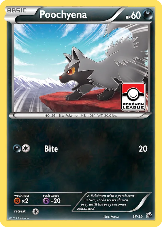 Poochyena #16 – Kalos Starter Set