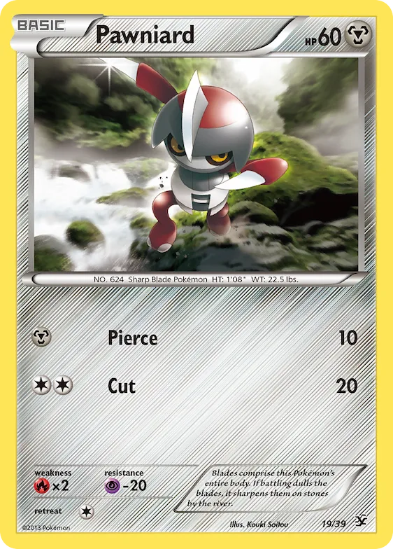 Pawniard #19 – Kalos Starter Set