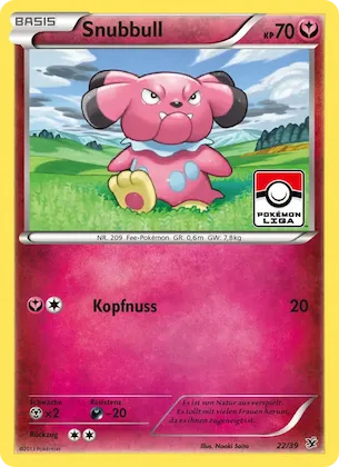 Snubbull Nr. 22 – Kalos Starter Set