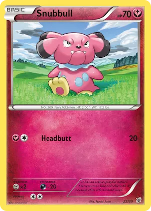 Snubbull #22 – Kalos Starter Set