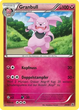 Granbull Nr. 23 – Kalos Starter Set
