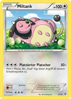 Miltank Nr. 27 – Kalos Starter Set