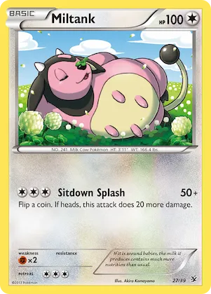 Miltank #27 – Kalos Starter Set