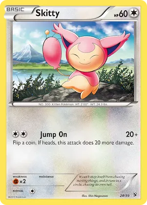Skitty #28 – Kalos Starter Set