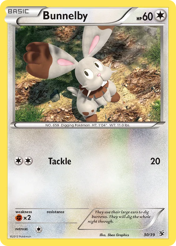 Bunnelby #30 – Kalos Starter Set