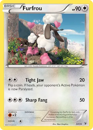 Furfrou #33 – Kalos Starter Set