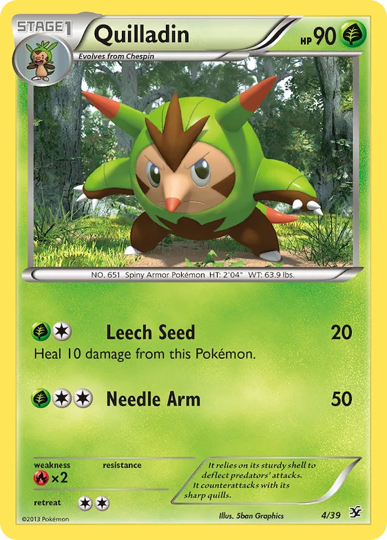 Quilladin #4 – Kalos Starter Set