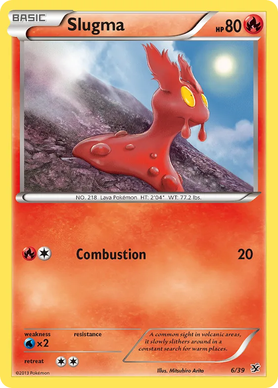 Slugma #6 – Kalos Starter Set