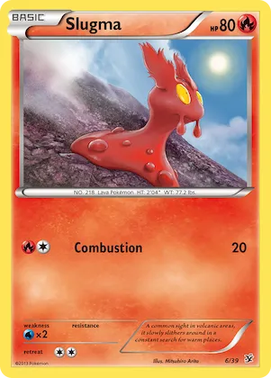 Slugma #6 – Kalos Starter Set