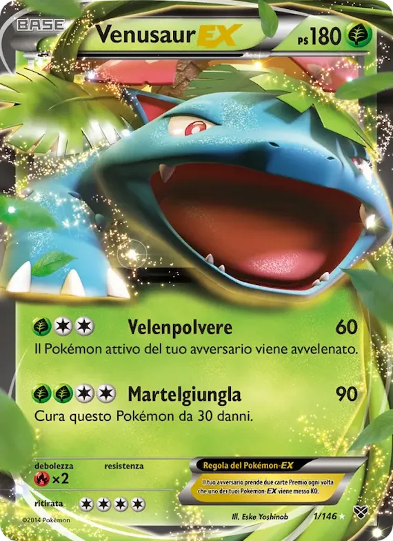 Venusaur EX 1 – XY
