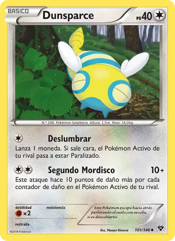 Dunsparce 101 – XY