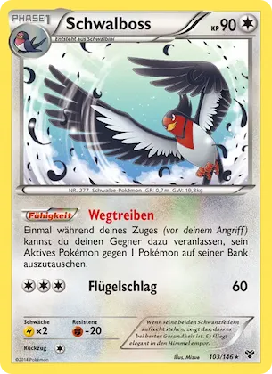 Schwalboss Nr. 103 – XY