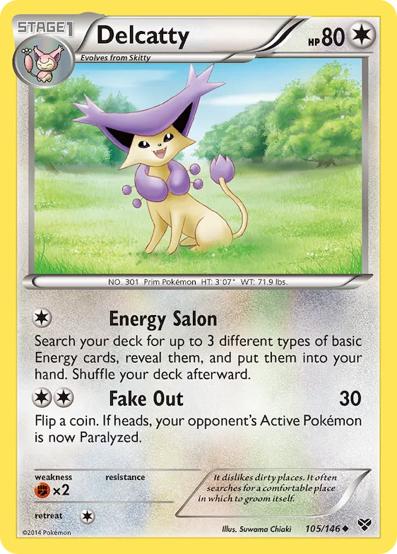 Delcatty 105 – XY