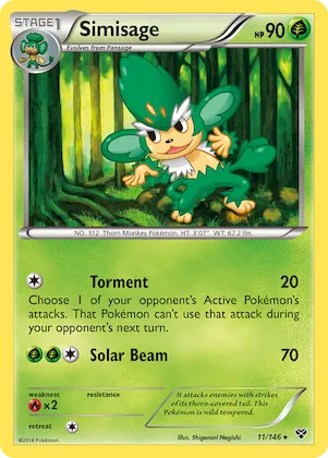 Simisage #11 – XY Base Set