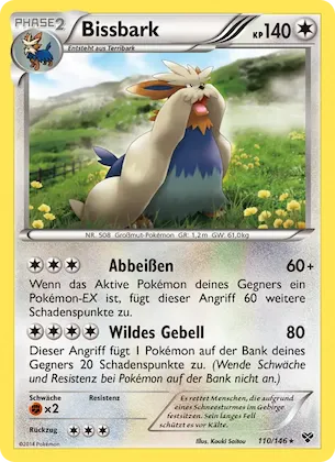 Bissbark Nr. 110 – XY