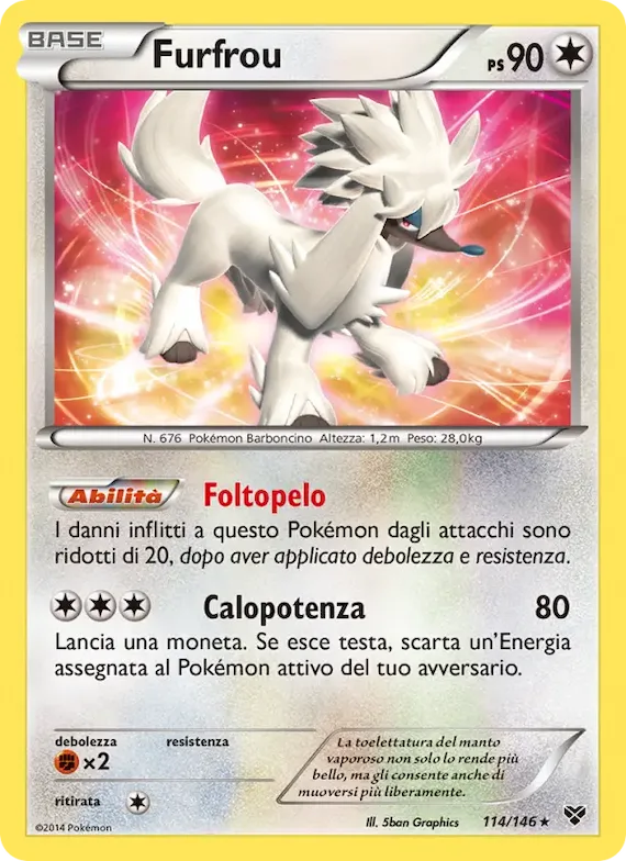 Furfrou 114 – XY