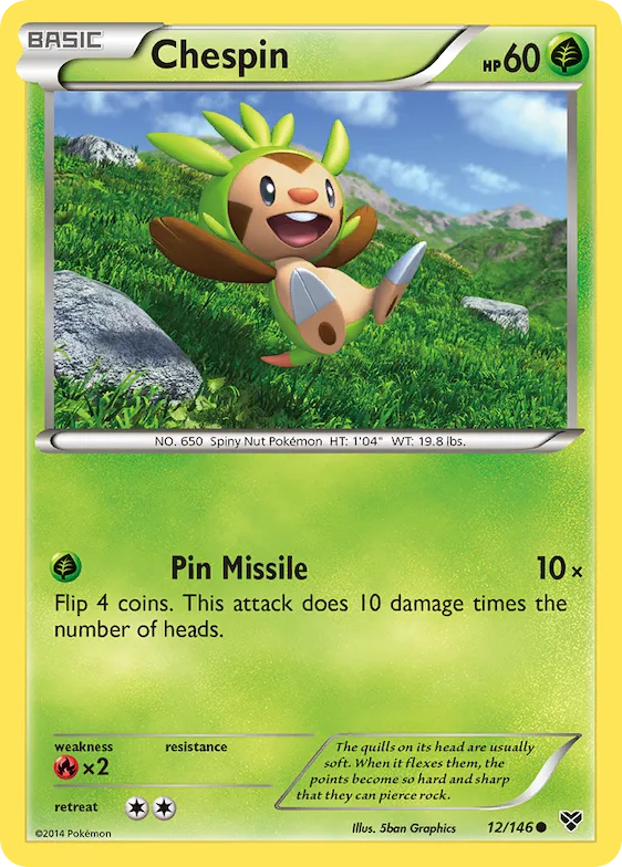 Chespin 12 – XY