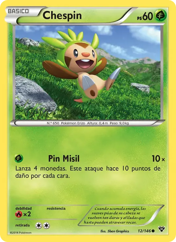 Chespin 12 – XY