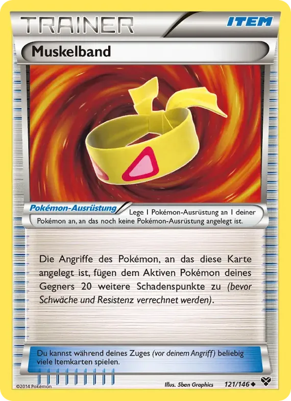 Muskelband 121 – XY