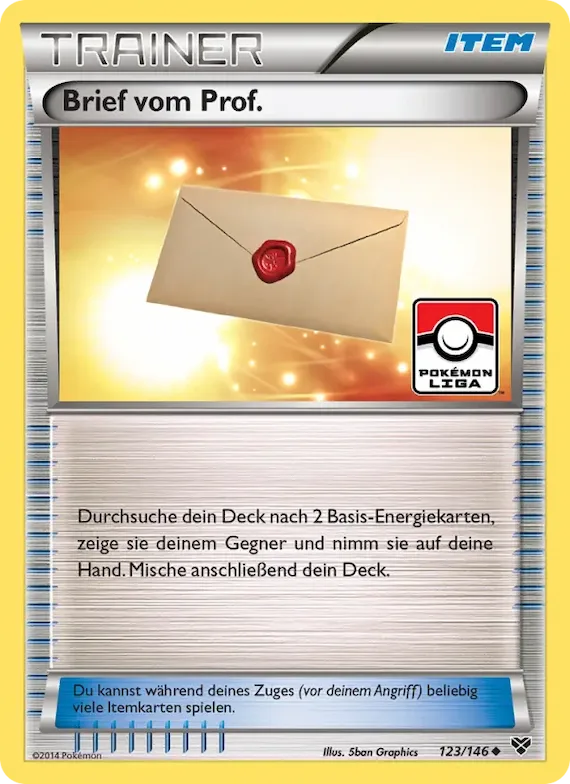 Brief vom Prof. 123 – XY